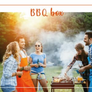 De BBQ Box van Little Green Box. Belgische, biologische en bijna afvalvrije maaltijdbox.